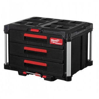 Кейс Milwaukee Packout Drawer Box с 3 выдвижными отсеками